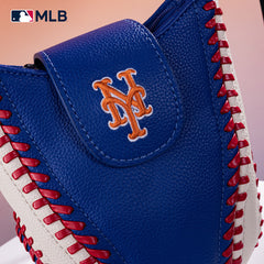 MLB New York Mets Leather Crossbody Bag