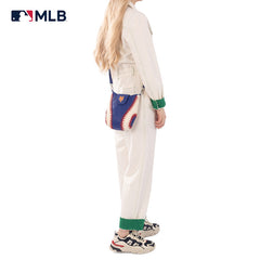 MLB New York Mets Leather Crossbody Bag