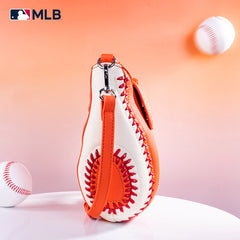 MLB New York Mets Leather Crossbody Bag