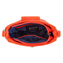 MLB New York Mets Leather Crossbody Bag