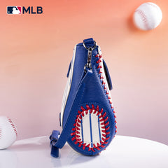 MLB New York Mets Leather Crossbody Bag