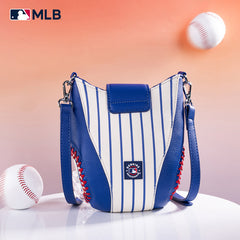 MLB New York Mets Leather Crossbody Bag