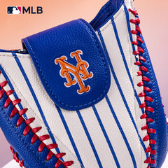 MLB New York Mets Leather Crossbody Bag