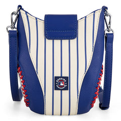 MLB New York Mets Leather Crossbody Bag