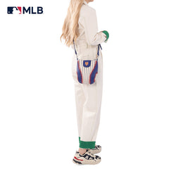 MLB New York Mets Leather Crossbody Bag