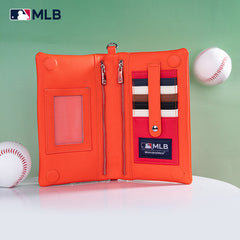 MLB New York Mets Leather Crossbody Purse