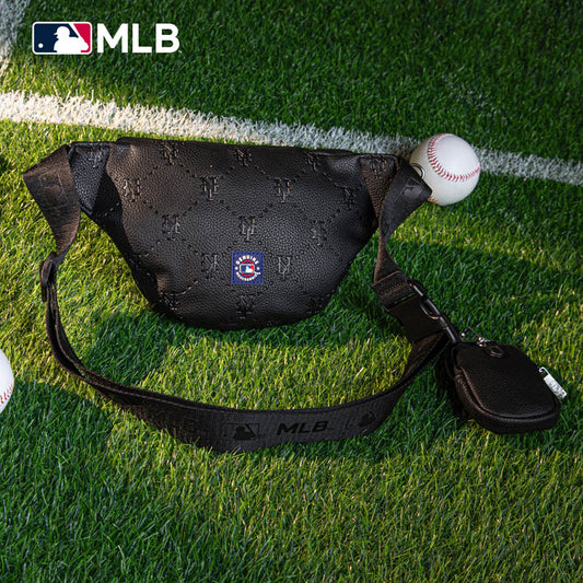 MLB New York Mets Fanny Pack/Chest Bag/Belt Bag-Black