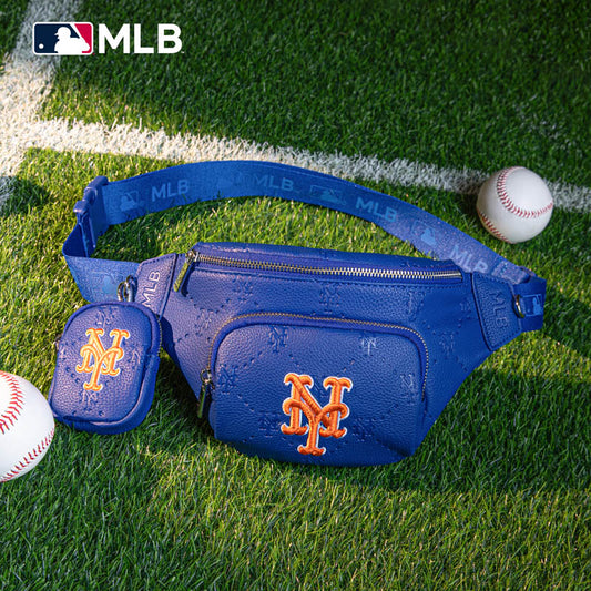 MLB New York Mets Fanny Pack/Chest Bag/Belt Bag-Blue