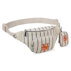 MLB New York Mets Fanny Pack/Chest Bag/Belt Bag-Stripe