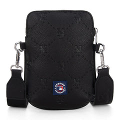 MLB New York Mets Crossbody Bag-Black