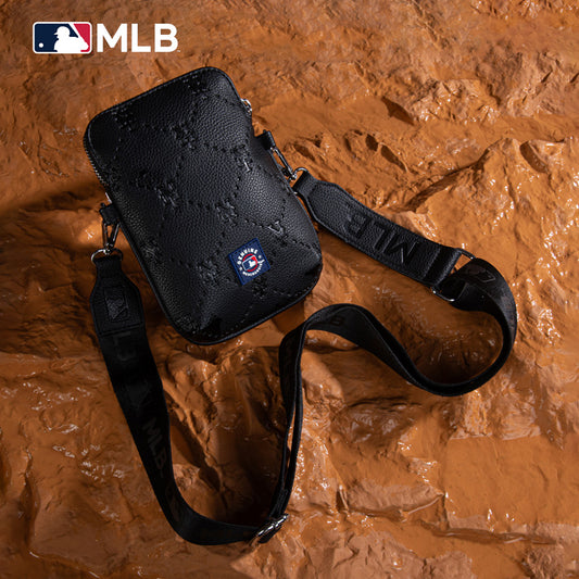 MLB New York Mets Crossbody Bag-Black