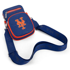 MLB New York Mets Crossbody Bag-Blue