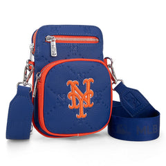 MLB New York Mets Crossbody Bag-Blue