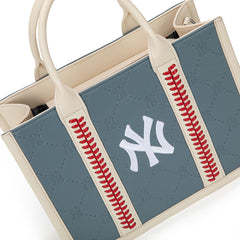 MLB New York Yankees Leather Stitched Crossbody Bag-Jean