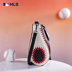 MLB New York Yankees Leather Crossbody Bag