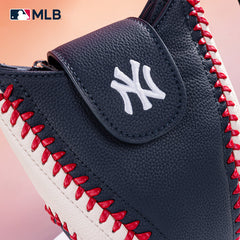 MLB New York Yankees Leather Crossbody Bag