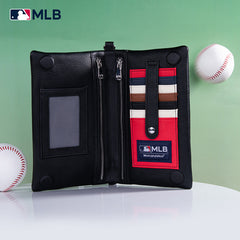 MLB New York Yankees Leather Crossbody Purse