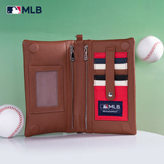 MLB New York Yankees Leather Crossbody Purse