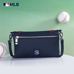 MLB New York Yankees Leather Crossbody Purse