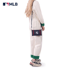 MLB New York Yankees Leather Crossbody Purse