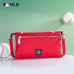 MLB New York Yankees Leather Crossbody Purse