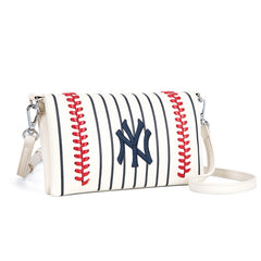 MLB New York Yankees Leather Crossbody Purse