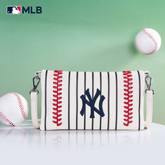 MLB New York Yankees Leather Crossbody Purse