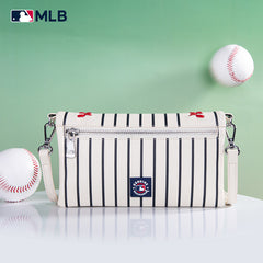 MLB New York Yankees Leather Crossbody Purse