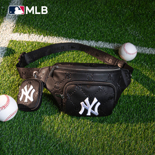 MLB New York Yankees Fanny Pack/Chest Bag/Belt Bag-Black