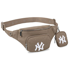 MLB New York Yankees Fanny Pack/Chest Bag/Belt Bag-Camel