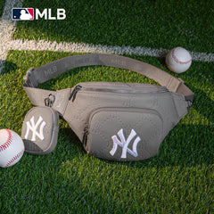 MLB New York Yankees Fanny Pack/Chest Bag/Belt Bag-Grey