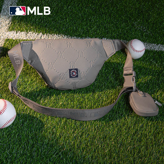 MLB New York Yankees Fanny Pack/Chest Bag/Belt Bag-Grey