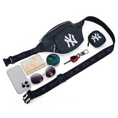 MLB New York Yankees Fanny Pack/Chest Bag/Belt Bag-Navy