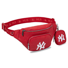 MLB New York Yankees Fanny Pack/Chest Bag/Belt Bag-Red