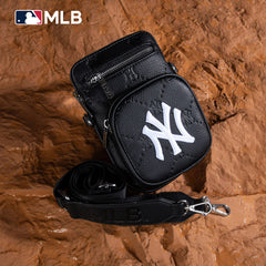 MLB New York Yankees Crossbody Bag-Black