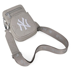 MLB New York Yankees Crossbody Bag-Grey