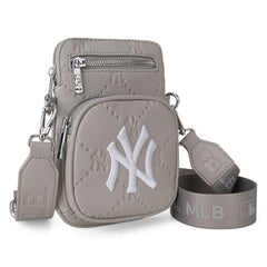 MLB New York Yankees Crossbody Bag-Grey