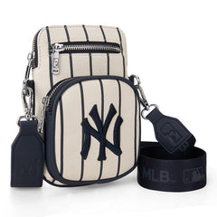 MLB New York Yankees Crossbody Bag-Stripe