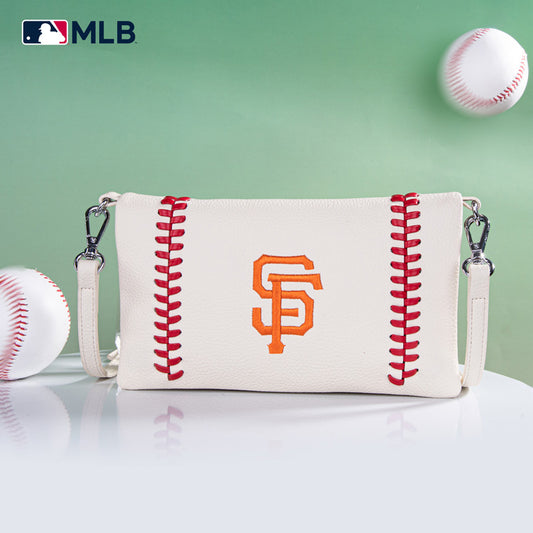 MLB San Francisco Giants Leather Crossbody Purse