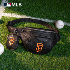 MLB San Francisco Giants Fanny Pack/Chest Bag/Belt Bag-Black