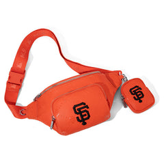 MLB San Francisco Giants Fanny Pack/Chest Bag/Belt Bag-Orange