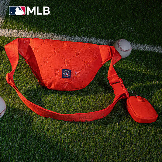 MLB San Francisco Giants Fanny Pack/Chest Bag/Belt Bag-Orange