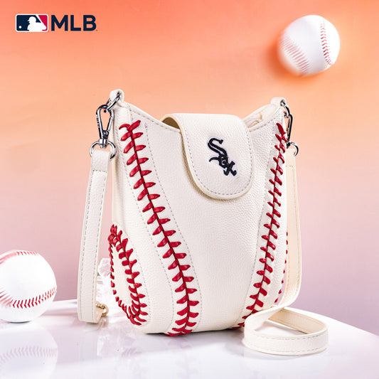 MLB Chicago White Sox Leather Crossbody Bag