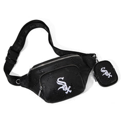 MLB Chicago White Sox Fanny Pack/Chest Bag/Belt Bag-Black