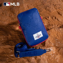 MLB Texas Rangers Crossbody Bag-Blue