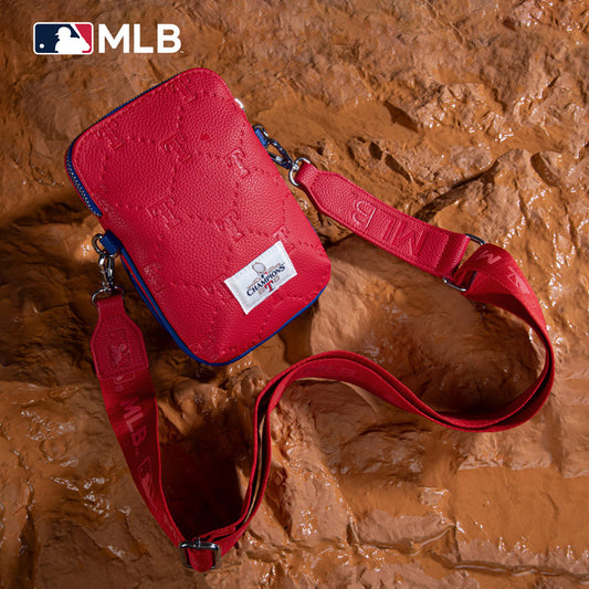 MLB Texas Rangers Crossbody Bag-Red