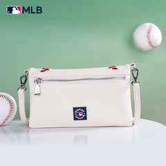 MLB Texas Rangers Leather Crossbody Purse