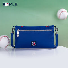 MLB Texas Rangers Leather Crossbody Purse