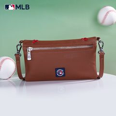 MLB Texas Rangers Leather Crossbody Purse