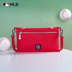 MLB Texas Rangers Leather Crossbody Purse